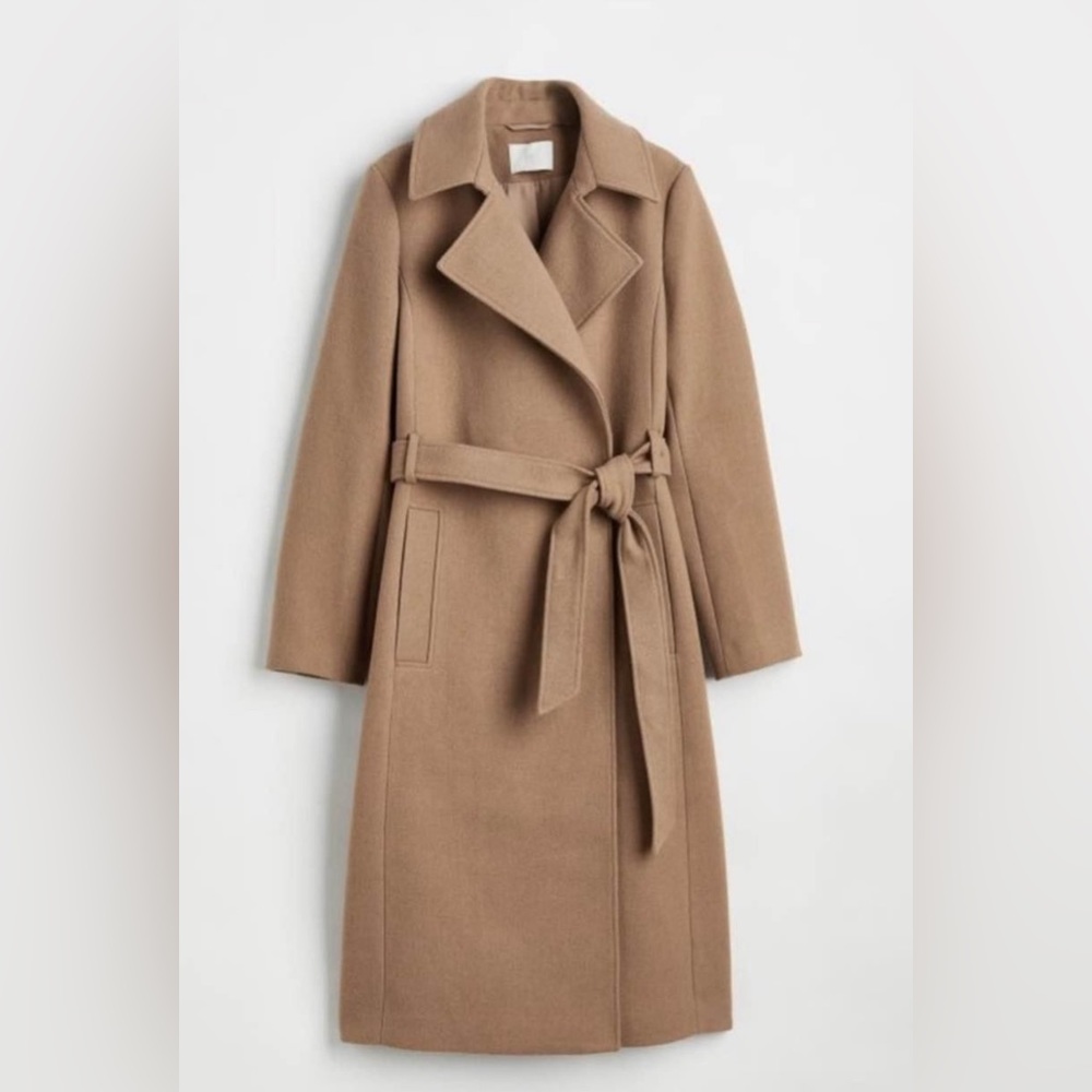 H&M long jacket. LOVE this jacket but It no longer fits.